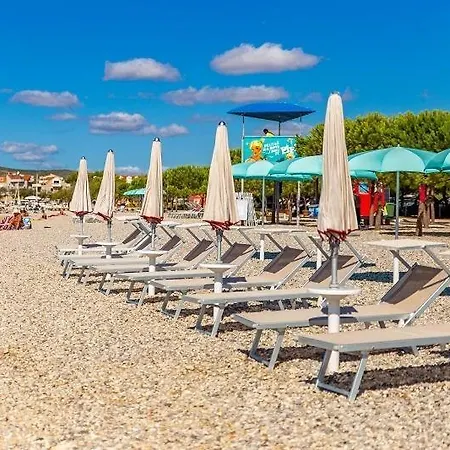 In With Sea View, Balcony, Air Conditioning, Wi-fi Appartement Vodice
